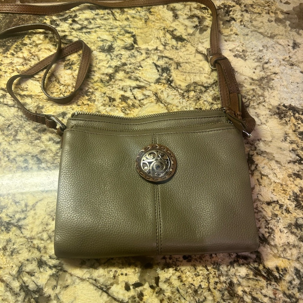 Brighton grey Crossbody purse